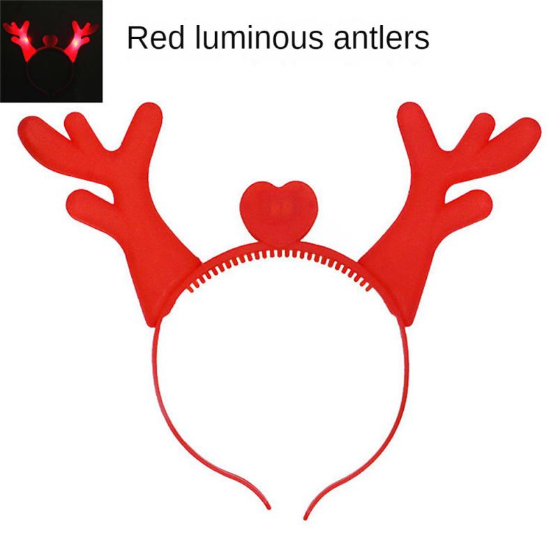 Christmas Headband Decoration For Kids Adult Cute Santa Elk Xmax Hair Accessories Costume Prop Christmas Decoration 2024 Navidad