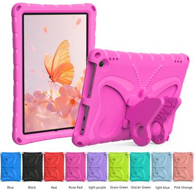 Case For Fire HD10 11th 13th 10.1 Inch HD 10 Plus EVA Case Kids Cartoon 3D Stand Big Butterfly Tablet Cover