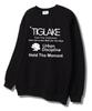 TI.GLAKE Hold The Moment Sweatshirt Black [Fleece Lining]