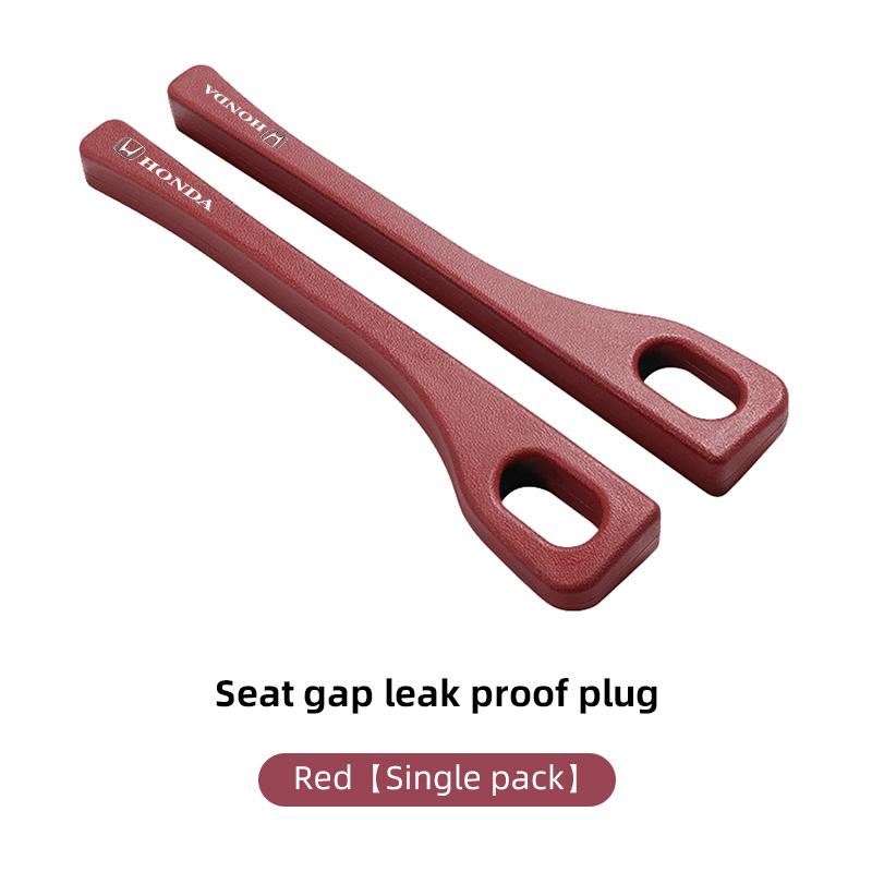 2pcs Car Seat Gap Strips Chair Interval Filling Pad Accessories For Honda Civic Fit Jazz Accord Pilot CRV Odyssey Passport City