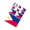 Car Sticker Philippine Flag Window Vinyl Decals Decor Auto Accessories For Toyota Mitsubishi Ford Nissan Suzuki Isuzu Hyundai