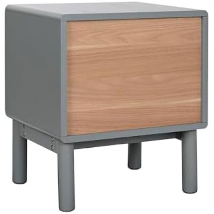 Table de Chevet - HOME ESPRIT - Multicolore - MDF - 55 cm - Design Contemporain