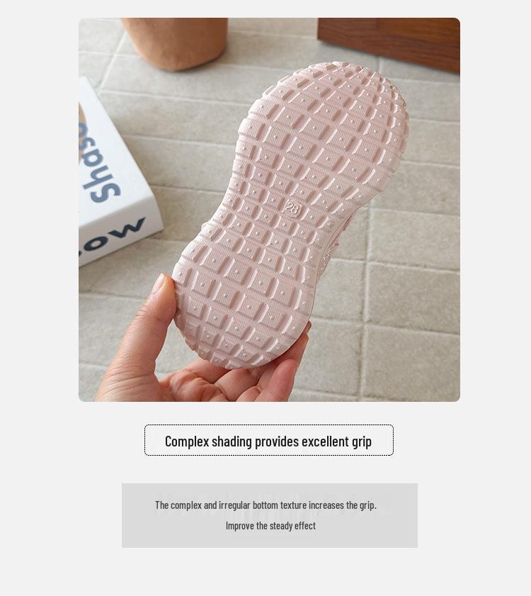 2026 Spring/Autumn Kids' Versatile Sports Shoes: Breathable Leather for Girls, Soft Sole for Boys