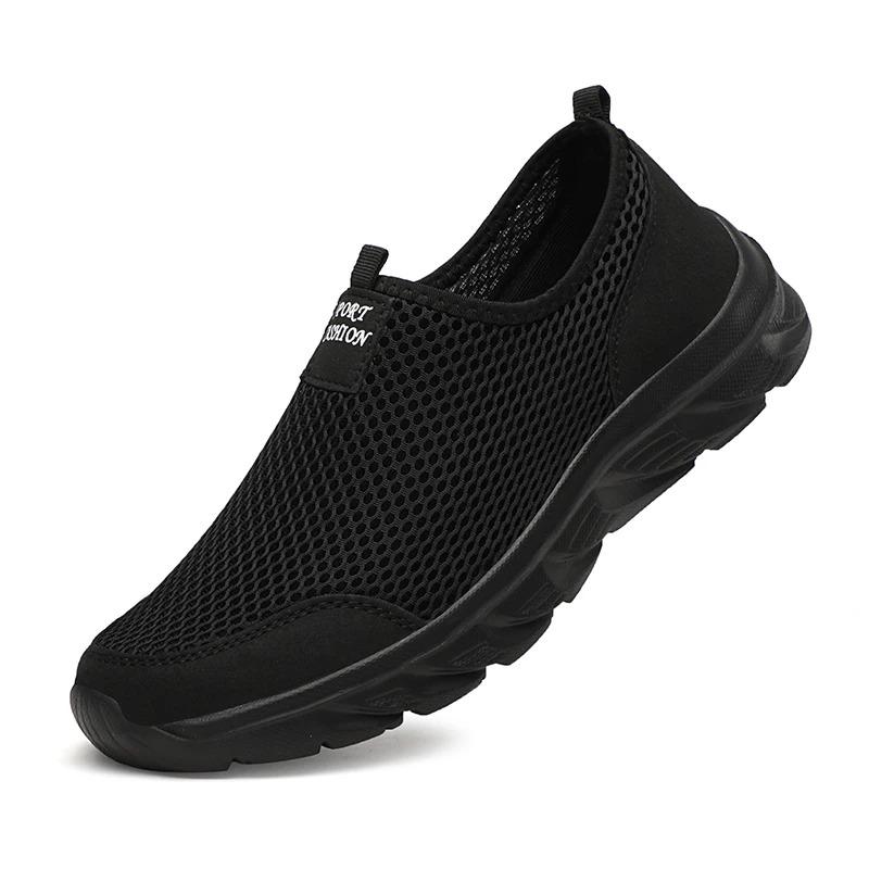New Running Shoes for Men Breathable Sports Shoes Light Weight Fashion Summer Mesh Breathable Sneakers for Men
