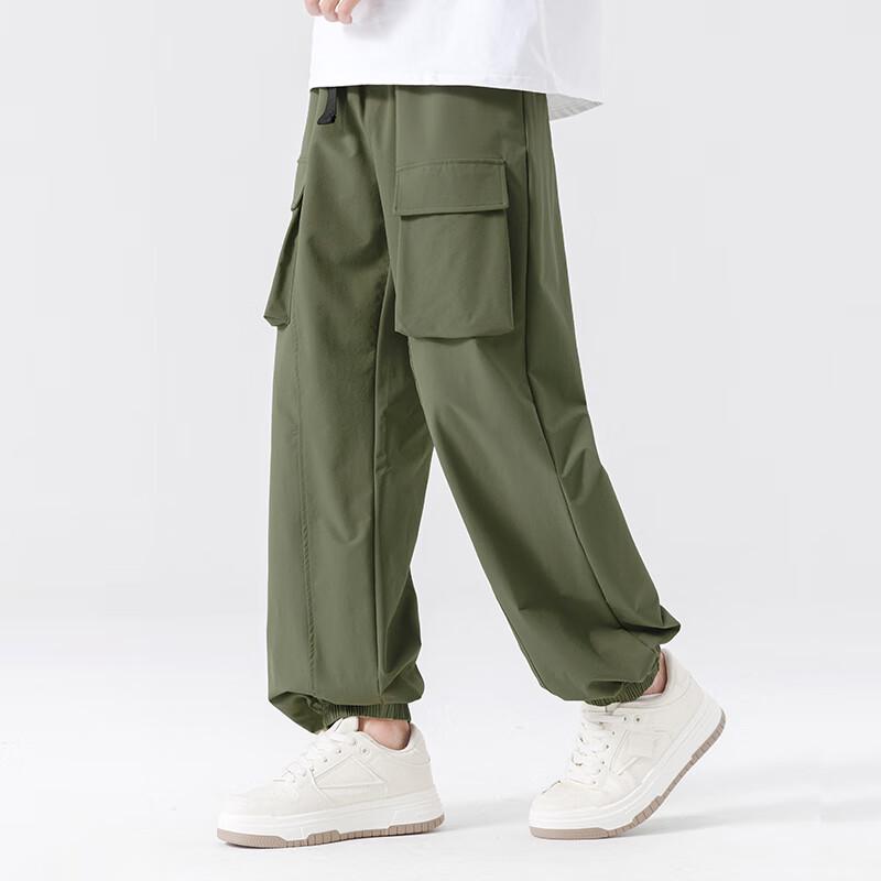 Baleno Men's UPF50+ Cooling Loose Fit Cargo Jogger Pants