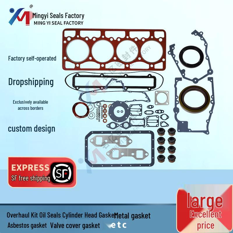 

Excavator Overhaul Kit 6144-K1-0501 for 4D94-2 (6144-11-1810) PC60 PW60-1 Loader Diesel Engine Parts