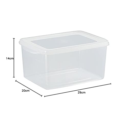 Shinki Gosei Dragonfly Natural Jumbo Seal Storage Container, Antibacterial, Deep, Large Capacity, 6L, No. 3, Made in Japan