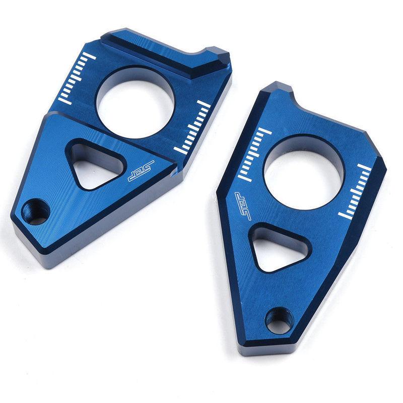 Fit for Yamaha FZ1 FZ8 YZF-R1 TMAX 530 CNC Rear Axle Spindle Chain Adjuster Block YZF R1 TMAX530 Motorcycle Accessories