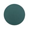 PU Heat-Resistant Non-Slip Round Leather Coaster Placemat - High Temperature Insulation Pad