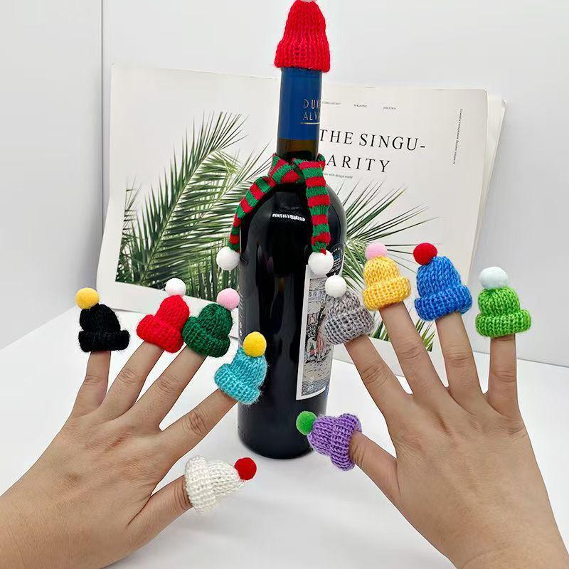 Creative Christmas Yarn Hat Hair Clip - Cute 3D Plush Accessory for Kids