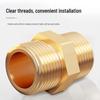 Brass Double Male Threaded Pipe Nipple