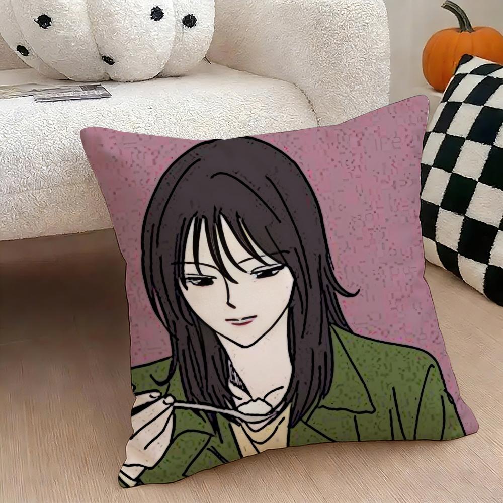 TV series NNevertheless Cushion Cover Natural Linen Double Sided Print Throw Pillow Case for Sofa Couch Home Decor