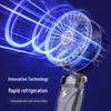 2023 Portable USB Handheld Fan with Foldable Digital Display & Aromatherapy, Rechargeable, Custom Logo Available