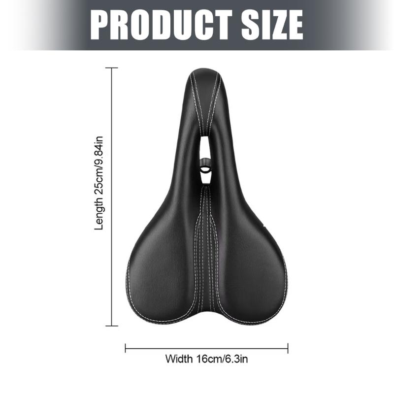 Shock Absorbs Comfortable Ventilate Hole Bicycles Saddles Hollow Bikes Seat Cushion for Mountain Bikes Road Bicycles