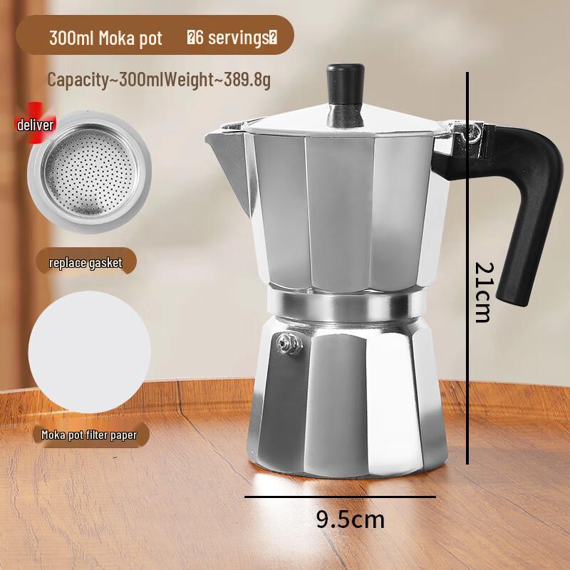 

Zhaoran 6-Cup Ceramic Moka Pot