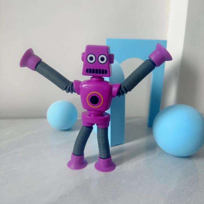 Variety Robots; Technology Suction Cup Toys; Educational Car Toys, Bathroom Toys, Bedroom Toys