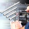 4pcs/set Steel Ratchet Wrench 1/4‘’ Extension Rod Socket Extension Bar  Connecting Rod Accessories
