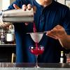 Colino per Cocktail a Maglia Fine in Acciaio Inossidabile Colino Conico Rete Premium Colino a Cono per Cocktail