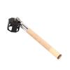 Wood and Metal Pool Cue Chalk Holder 2 In 1 Tip Pricker Wooden Cue  Billiard Accessory