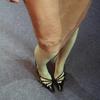 Patent Leather Thin Heel French High Heels Niche Design Sense 2025 Celebrity Word with Bag Head Sandals Empty Single Shoes Women