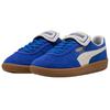 Puma Palermo Premium Fashion Comfortable Versatile Casual Low-Top Training Shoes Unisex Sneakers Blue White 402350-01