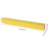 Yellow Plastic Ruler with Long Extension and Light Weight and Small Volume Best Standard Measure Tool for Craftman Work