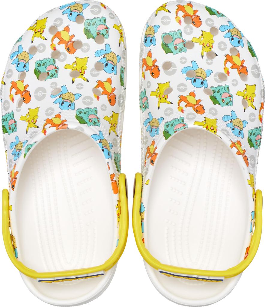 Crocs Unisex Classic Pokemon Clog 24cm 2.0 Sandalen, Weiß/Multi,