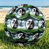 SC Freiburg Print Size 5 Soccer Ball, PU Wear Resistant Football for Match Training and Daily Practice, Birthday Gift for Soccer Fans