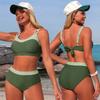 European and American Swimsuits New Split Swimsuits Women's Sports Bikini Spot