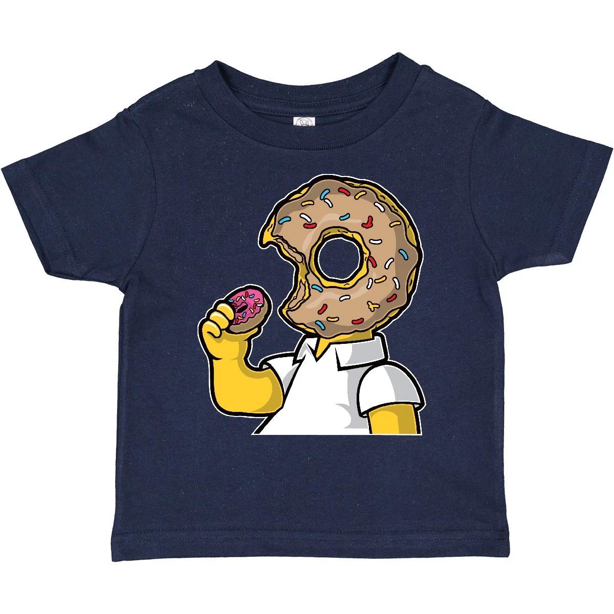 

Inktastic I Like Donuts Toddler T-Shirt Cartoon Funny Retro Coffee Child Kid 130