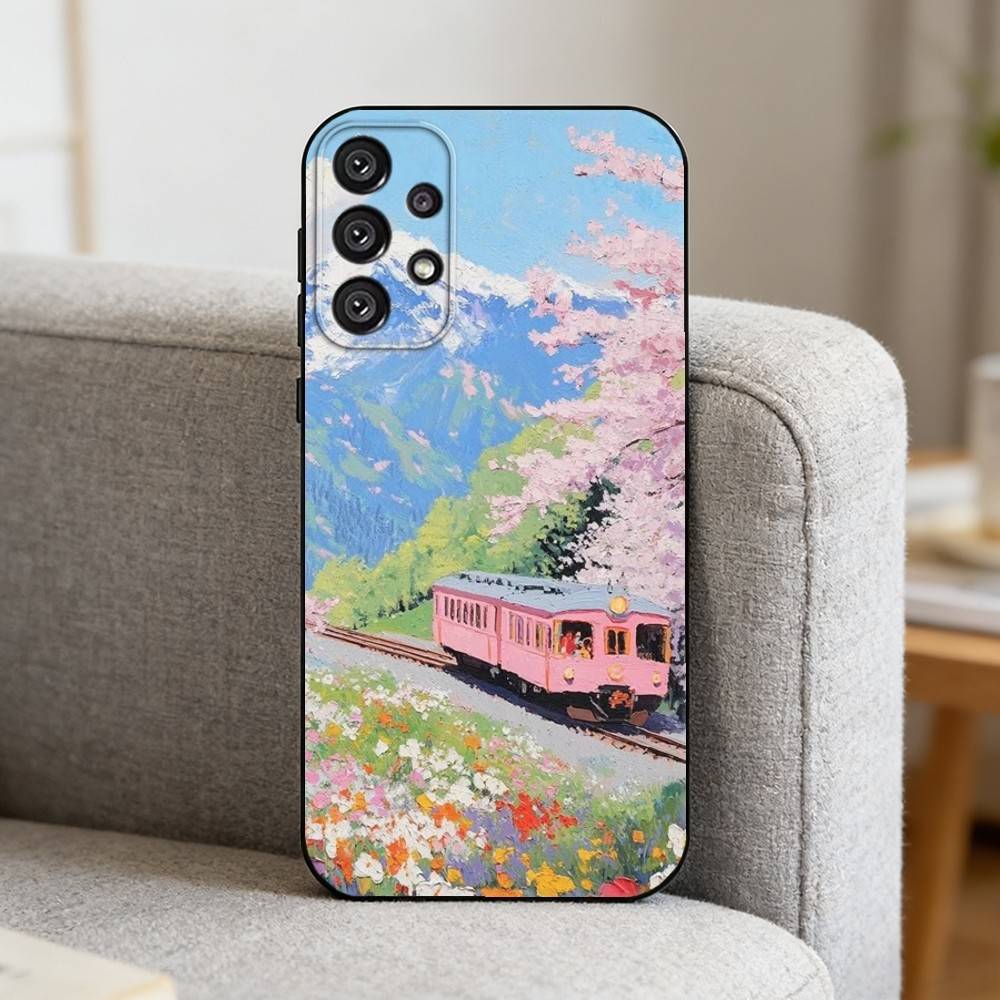 

C-Cars and Distances Phone Case For Samsung S25,S24,S21,S22,S23,S30,Ultra,S20,Plus,Fe,Note,10,9,5G Black Cover Samsung S23ULTRA5G