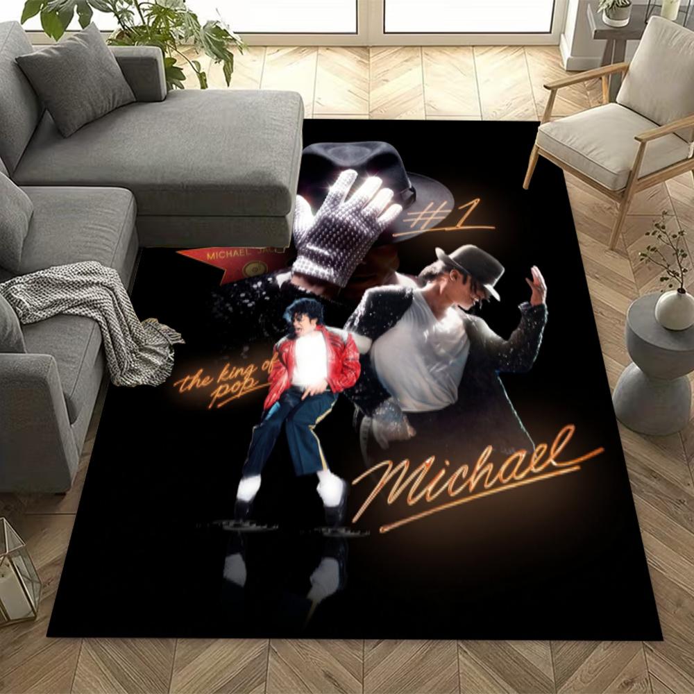 Michael Jackson Dance Pose Floor Rug Office Rug Suitable For Kitchen Game Room Entryway Dormitory Antislip Carpet Office Home Decor