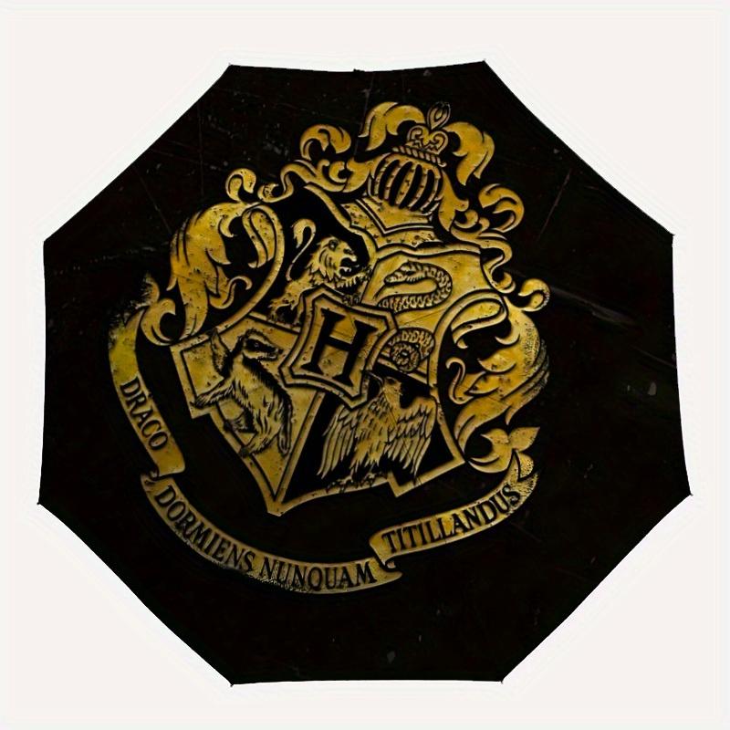 

1pc Hogwarts Crest Auto Cute Umbrella 8-Bone Design Compact Gear for Outdoor Travel, Perfect Gift for Friends or Family y250829134