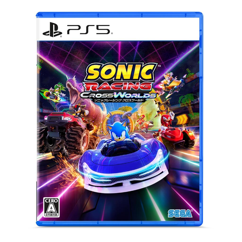 Sonic Racing Cross World (PS4/PS5/Switch) [All 3 Types]- High-Speed Adventure Game (Japanese Edition)