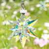 Auto Interior Accessories Crystal Snowflake Pendant Car Pendant Rearview Mirror Hanging Ornaments