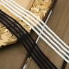 Elastic Lace Ribbon White For Clothing 25mm Wide Fabric For Sewing Needlework Diy Accessories Black Trimming 5yards Wholesale