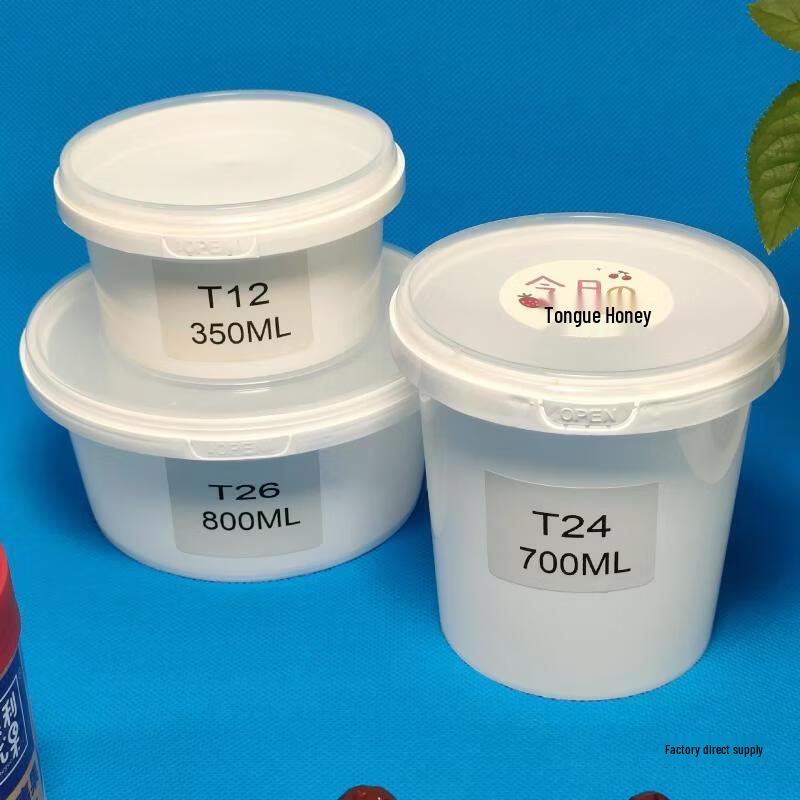 Disposable Leak-Proof Takeaway Soup Cup with Lid