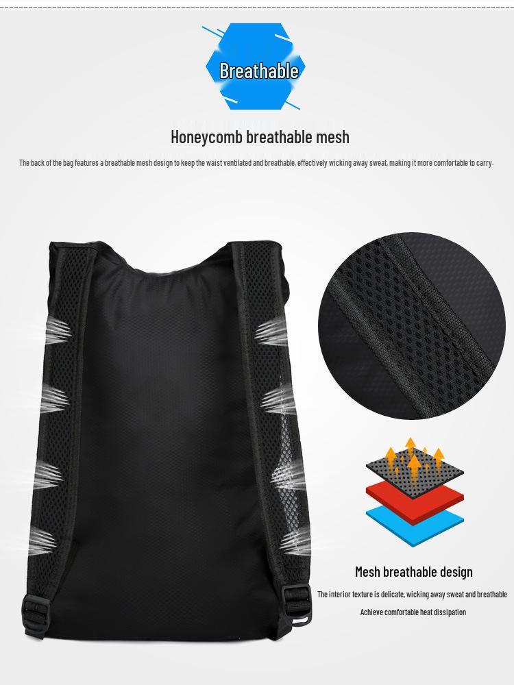 Ultralight Water-Repellent Foldable Travel Backpack for Outdoor Sports