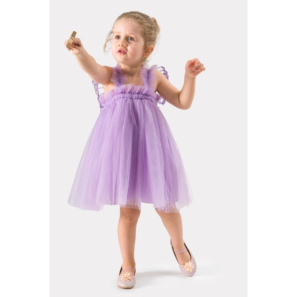 Baby Girl Girl Birthday Party Wedding Summer Dress Tulle Tutu Lined Baby Suit Baby Clothing