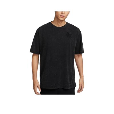 Sportswear Logo Loose Fit Round Neck Pullover Short Sleeve T-Shirt Men T-Shirt Black HQ6036010