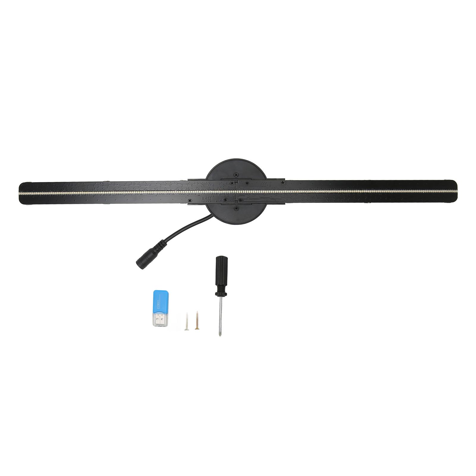 

3D Hologram Projector Clear 3D Hologram Fan WiFi Projector 2000x224 for Store for Advertising