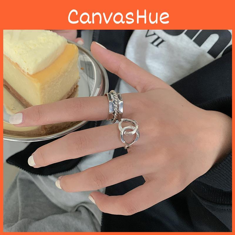 Hollow Out Elegant Design Vintage 925 Sterling Silver Ring For Women Trendy