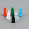 100Pcs/pack Plastic Syringes Tip Caps Dispensing Needles Tip Cap Spiral Mouth Plugs Securely Lock For Safe DIY Liquid Transfer