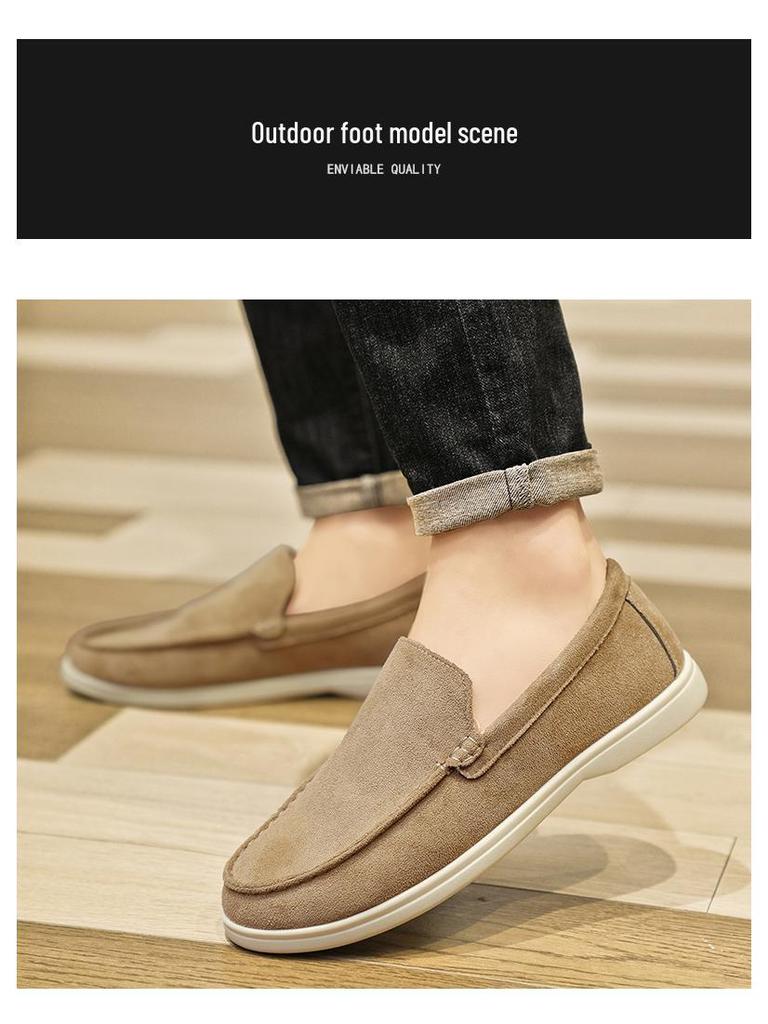 Spring 2026 Men's Versatile Casual Loafers - Stylish Driving Moccasins for Young Men