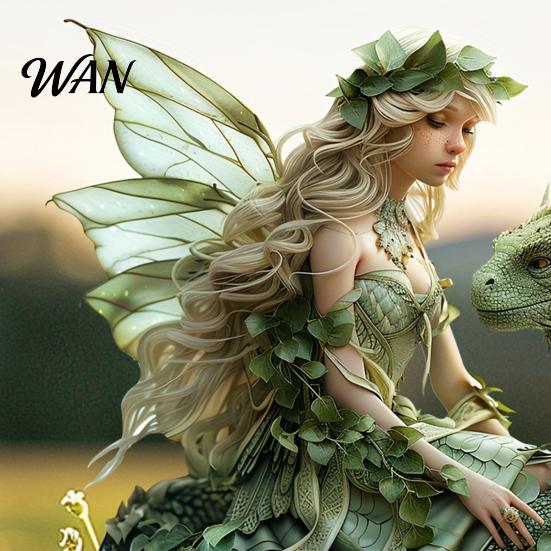 Renters Friendly Garden Stake Fairy Dragon Stake, Fantasy Yard Art Outdoor Durable on Decoration for Planter Flower Bed Lawn Magical Accessory