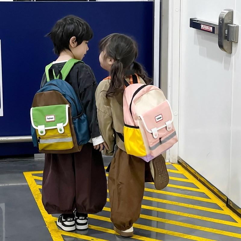 Cute Oxford Fabric Backpack For Young Kids Breathable And Stylish School Bag