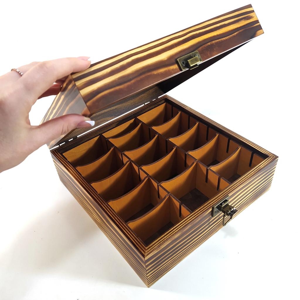 Box with Lid for Magic the Gathering, Pokemon, Yu-Gi-Oh Trading Cards  25x25x11 Cm Mr. Thomas's Workshop Wood Varnish  buy at low prices in the  Joom online store