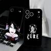 Band THE C-CURE Phone Case For IPhone 17 Air 16 E Pro Max 15 14 13 Mini 12 Pro 11 Max Plus Black Soft Shell