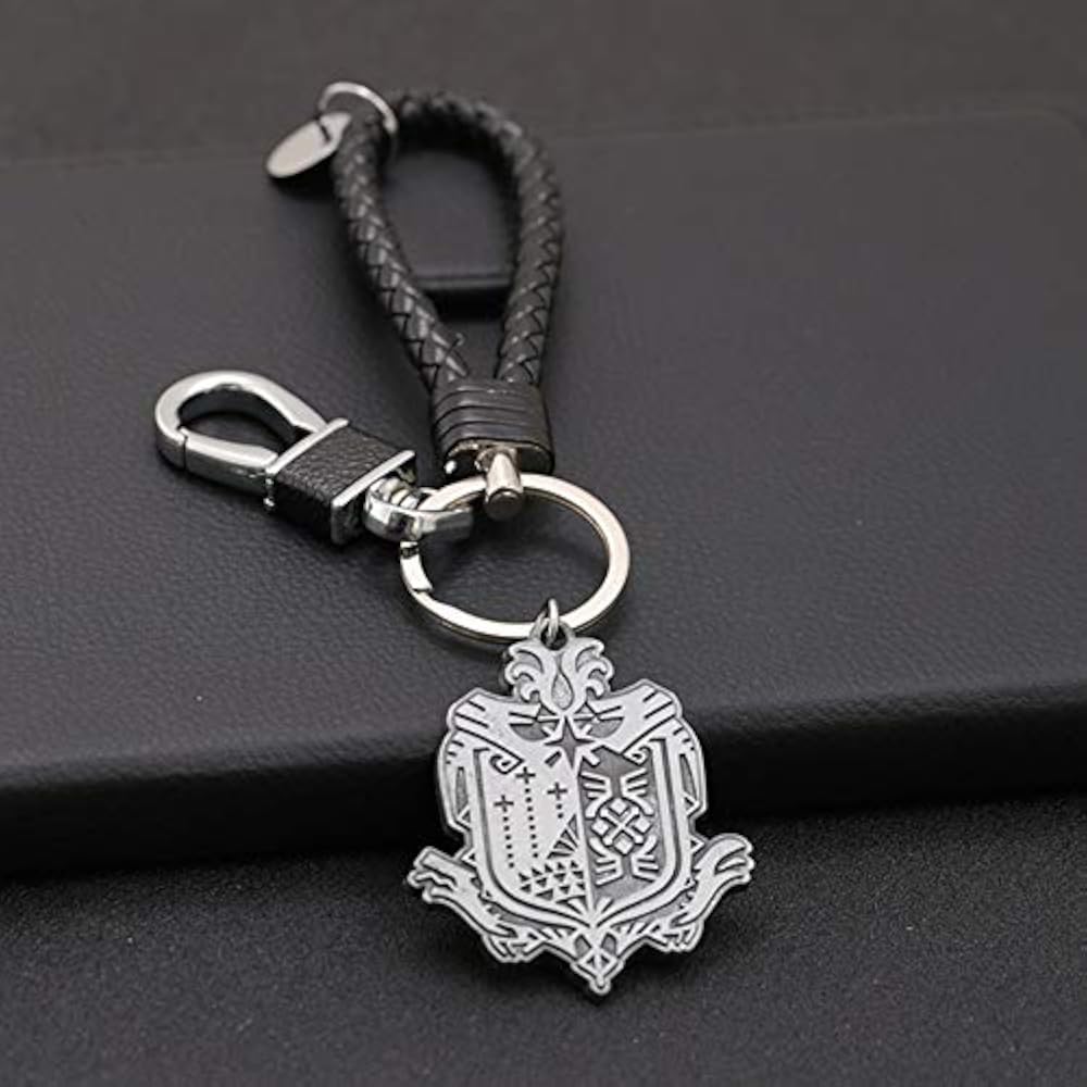 Monster Hunter Rise Is Environmental Creature Icon Zinc Alloy Keychain Ice Bone Weapon Icon Bag P...