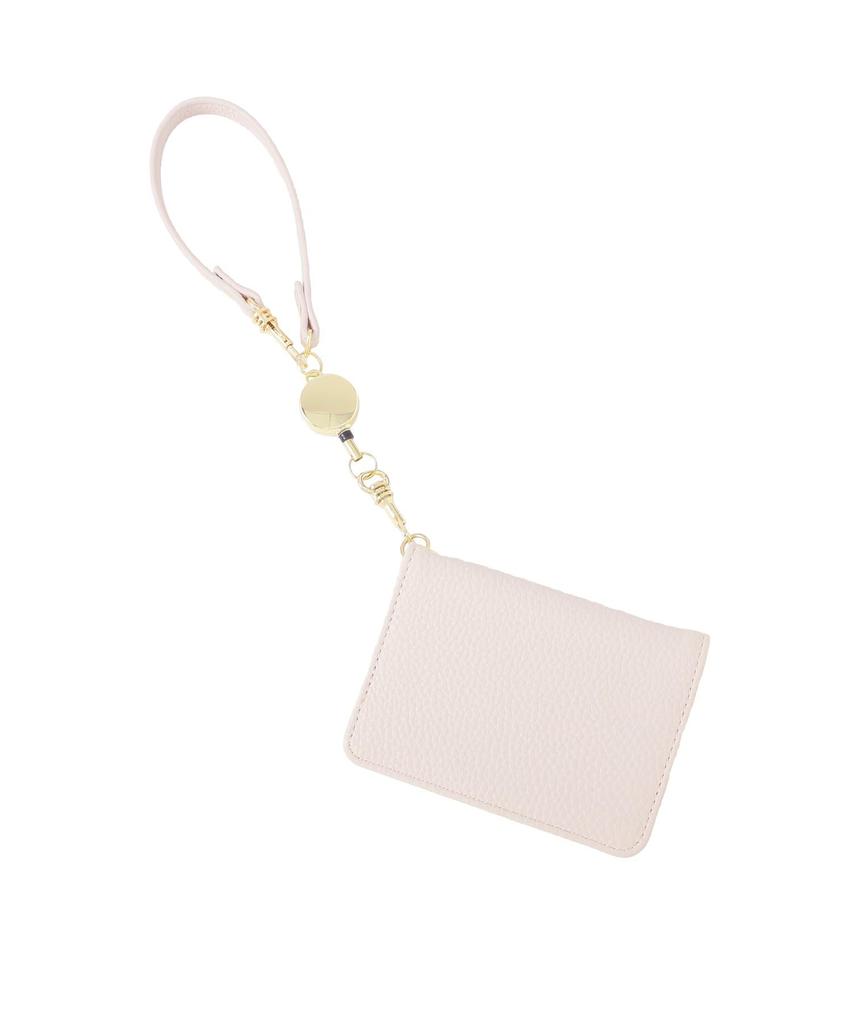 Maison de FLEUR Retractable Pass Lavender Pass Case 08001387400 Bi-fold Case, F,